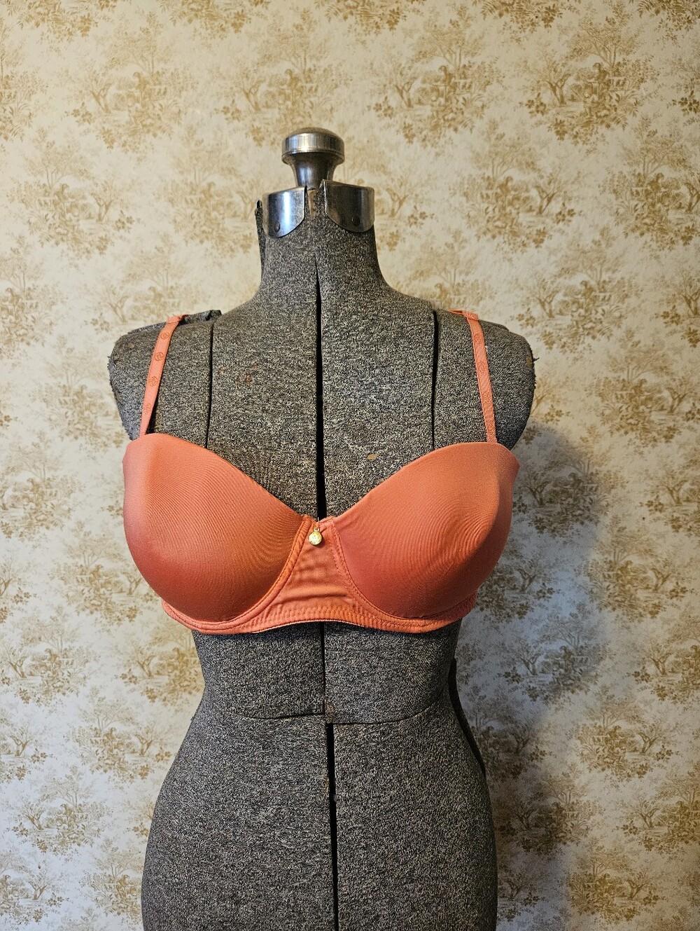 Adrienne Vittadini Coral-Orange T-shirt Bra